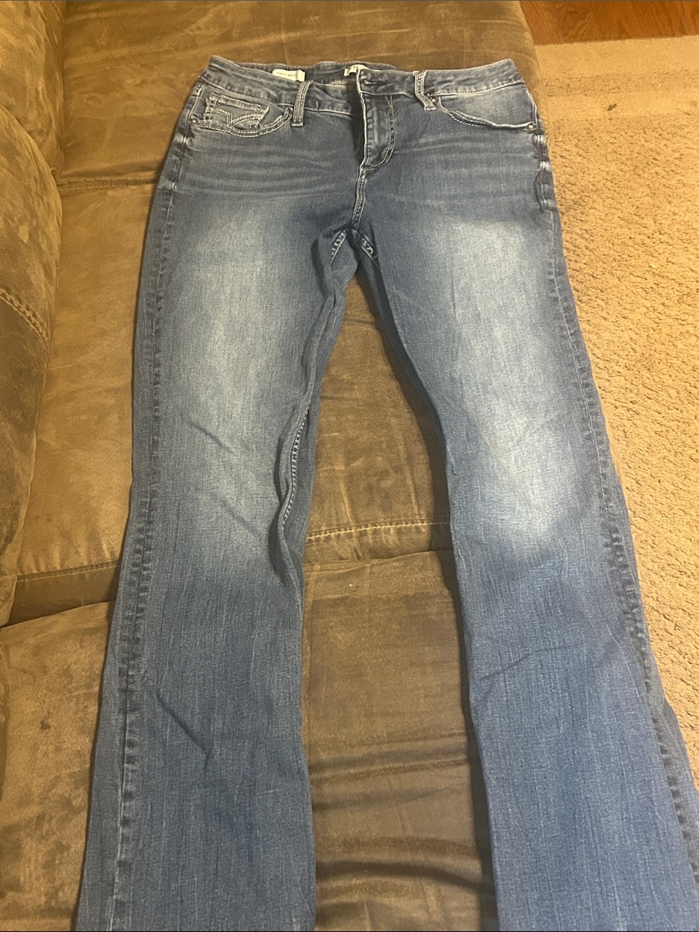 Vigoss Women's Medium Blue Boot Cut Jeans